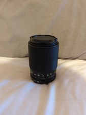 TESTED CENTON f4-5.6 70-210mm ZOOM MC LENS + CAPS & POUCH - MINOLTA M/MD MOUNT