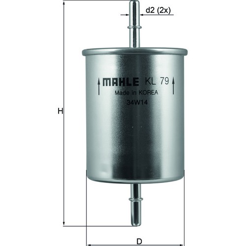 Fuel filter fits audi tt - fuel, a3