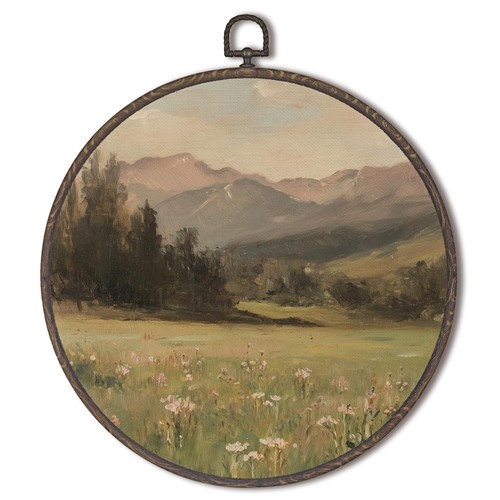 Vintage wildflower mountain - vintage,