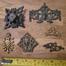 Antique Clock Decorations Italianate Classical Others Cast Brass  A 32