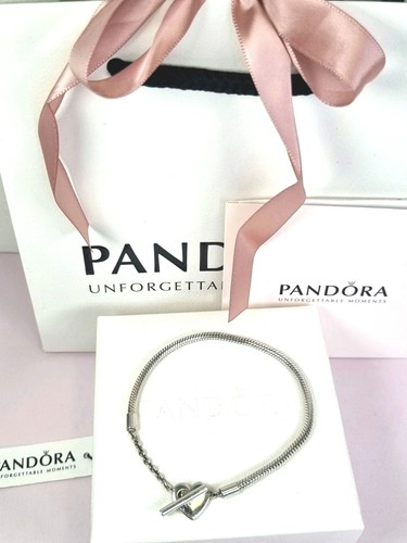 Pandora moments heart bar - moments, t-bar