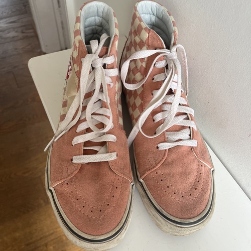Vans sk8 pink - vans, check