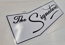 Willerby Signature Static Caravan Name Sticker - Single