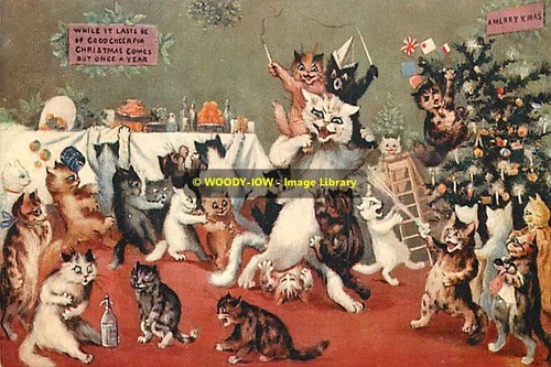 Rp10185 louis wain cats - -,