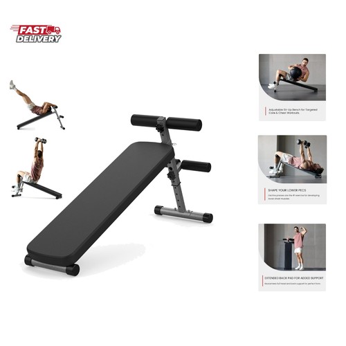 Gym quality adjustable sit - sit, up