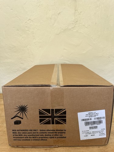 Orp british army ration full - army,