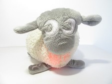 EWAN THE DREAM GREY SHEEP SLEEP AID WOMB SOUNDS BABY PLUSH SOFT TOY WHITE NOISE