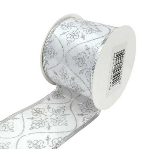 Christmas fabric wired edge - christmas,