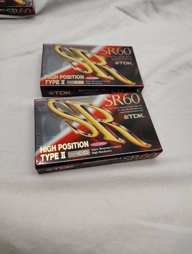 Tdk blank audio cassette - 60,
