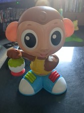 Little Tikes Movin' Lights Monkey Fully Working Needs New Batteries