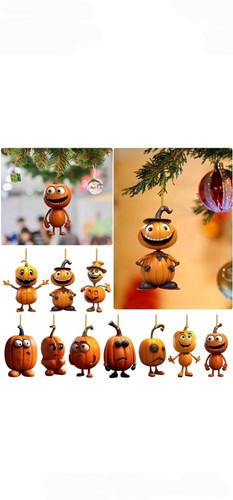 10pcs halloween pumpkin tree - 10pcs,