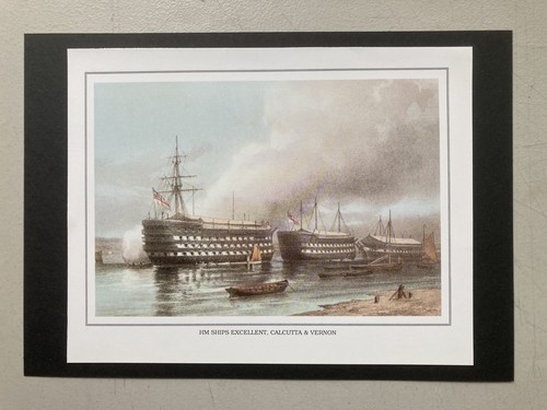 Naval print hms - print-,
