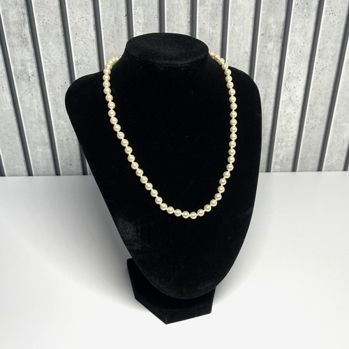 Lotus pearl imitation necklace - imitation,