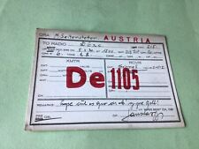 Vintage QSL Radio