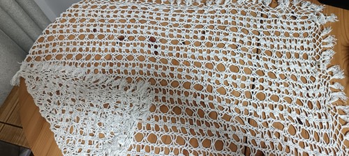 Hand crocheted - hand,