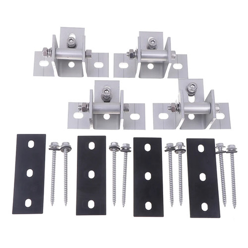 Aluminum bracket set - aluminum,