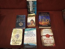 Outlander Series By Diana Gabaldon Books 2-8 varied size books, Bargain Price