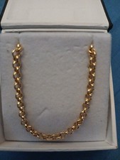 9ct Yellow Gold Round Belcher