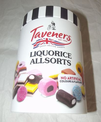 Taveners liquorice allsorts - liquorice,