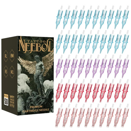 Neebol 50pcs tattoo cartridge - 50pcs,