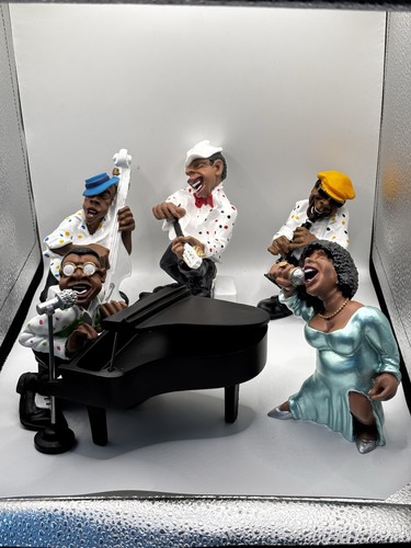 Vintage jazz band ceramic - vintage,