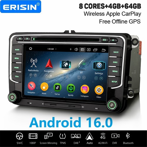 Carplay android dab head - 16, dab+