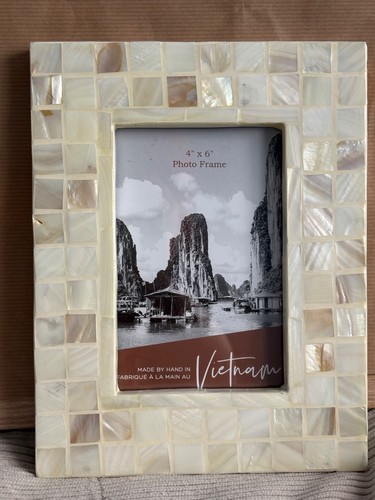 Photo frame mother pearl - of,
