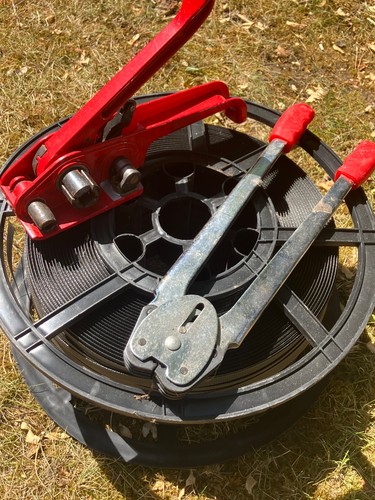 Pallet strapping banding kit - pallet,