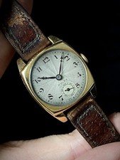 1927 Rolex 18ct gold cushion