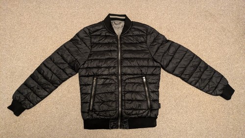 Bershka jacket men black - bershka,