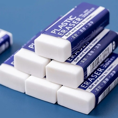 6pcs soft rubber pencil - soft,