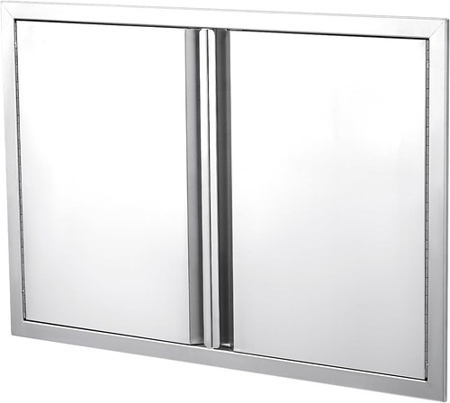 Outdoor kitchen double door - double,