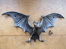 Rustic iron Hook Wall Hanging Bat Flying Hook Hanger Gothic decor Halloween