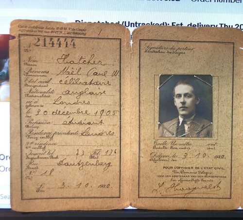 1930 original belgium identity - belgium,