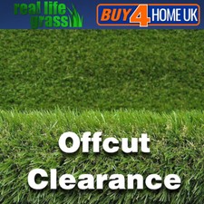 Artificial Grass 1 Metre Rolls - Offcut Remnant 30mm Thick Value Turf Strip