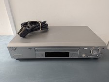 Sony SLV-SE820 Silver VCR/VHS Player Recorder Fully Working