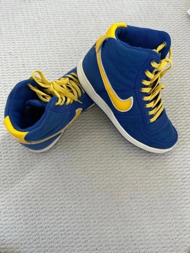 Nike vandal high blue yellow - high, blue/yellow
