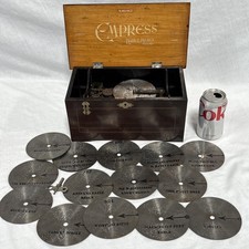 Empress Antique Disc Music Box