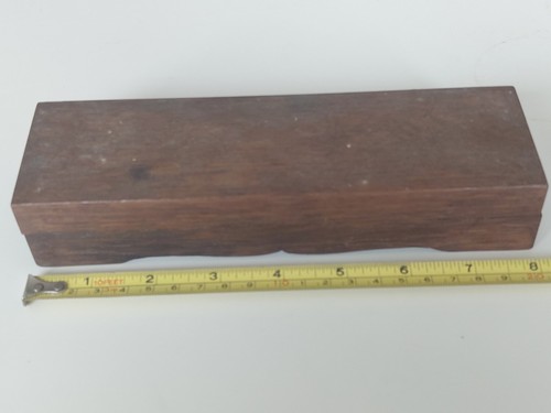 Vintage sharpening oil stone - oil,