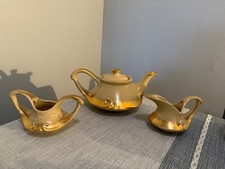 ✨ Vintage Pearl China Gold