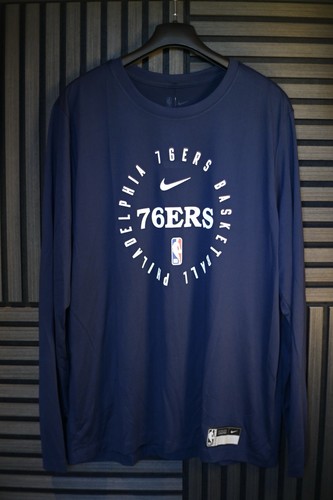 Nba 76ers long sleeve shirt - nba, t
