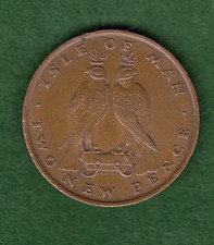 Isle of Man 1975 Two New Pence