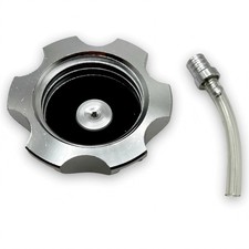 SILVER CNC ALLOY FUEL CAP PETROL TANK 50cc 90cc 110cc Fits for Stomp M2r