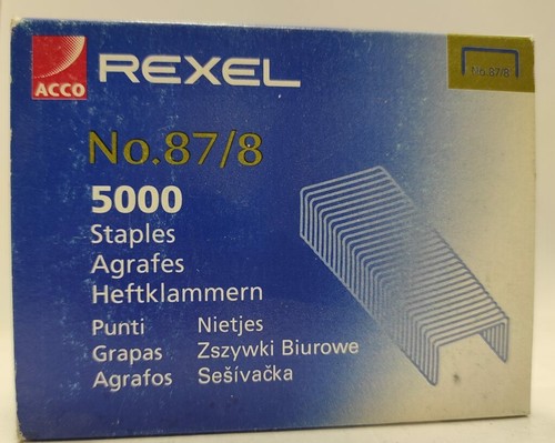 Rexel staples box - 87/8,