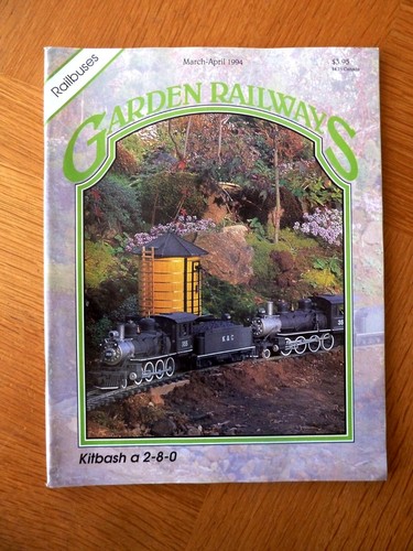 Garden railways magazine - garden, +