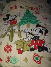 Disney Micky & Minnie Christmas Duvet Cover Set Bedding Set