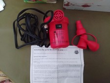 Electric Air Pump / car adaptor , 3 Nozzles for Bed, Pool, Toys