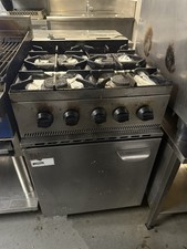 commercial 6-burner gas range