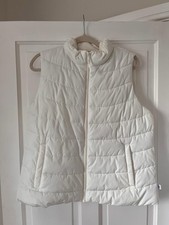 Women’s White Gap Body Warmer Size L