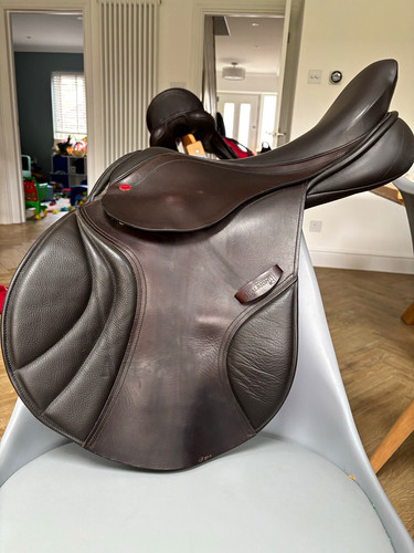 Albion adjusta jump saddle - saddle, 17
